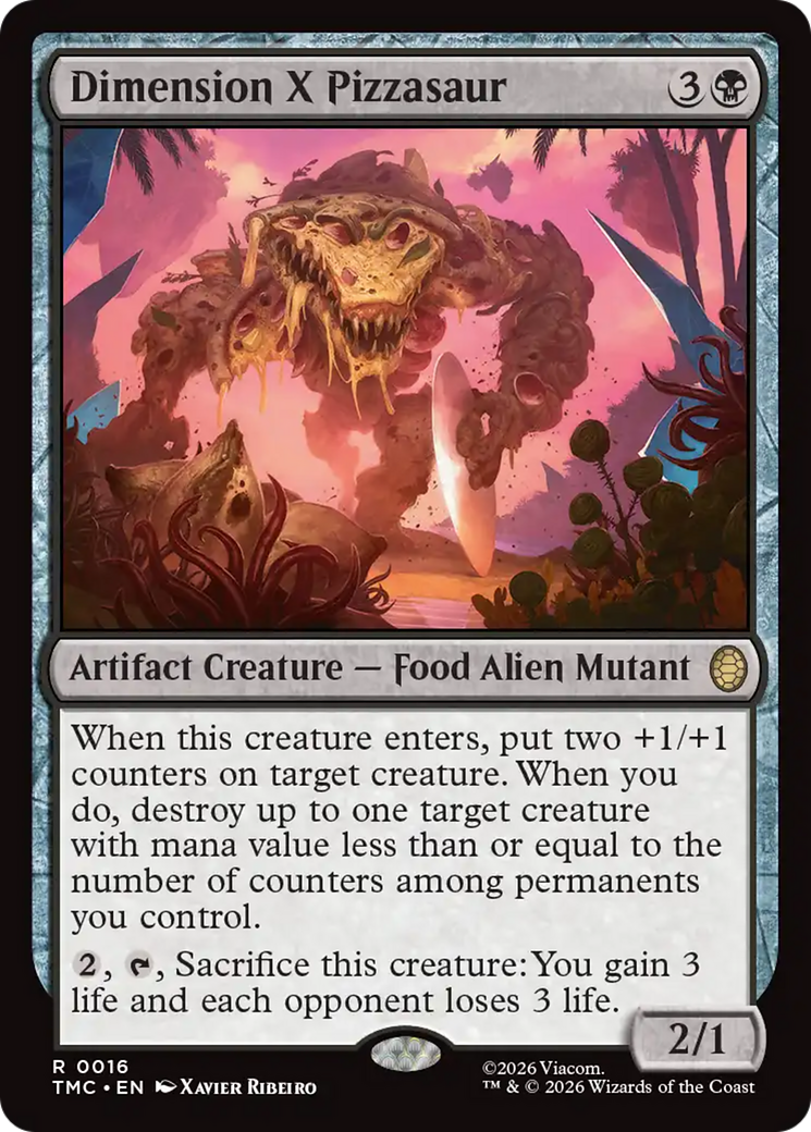 Dimension X Pizzasaur [Teenage Mutant Ninja Turtles Commander] | Jack's On Queen