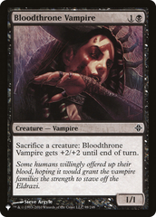 Bloodthrone Vampire [The List Reprints] | Jack's On Queen