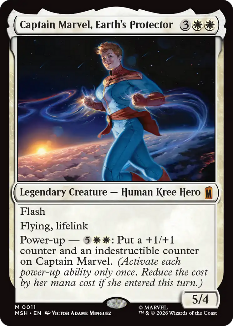 Captain Marvel, Earth's Protector [Marvel Super Heroes] | Jack's On Queen