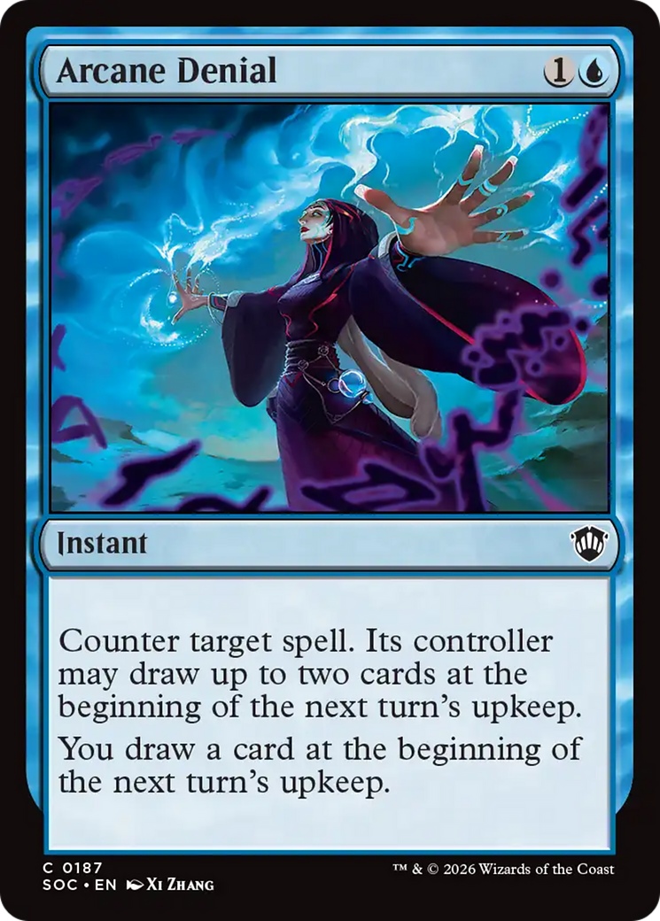 Arcane Denial [Secrets of Strixhaven Commander] | Jack's On Queen