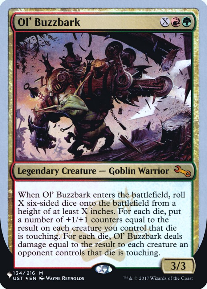 Ol' Buzzbark (Unfinity Foil Edition) [The List] | Jack's On Queen