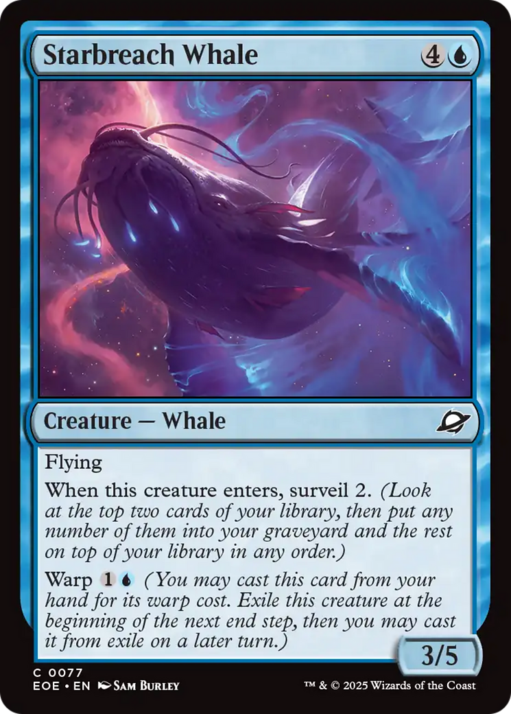 Starbreach Whale [Edge of Eternities] | Jack's On Queen