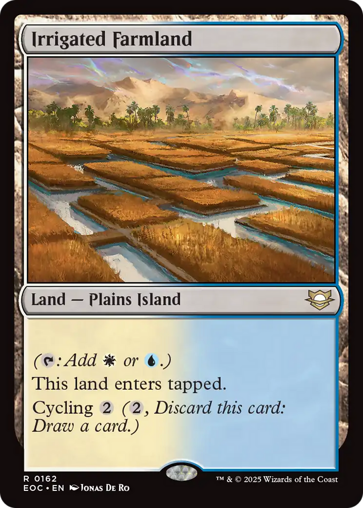 Irrigated Farmland [Edge of Eternities Commander] | Jack's On Queen