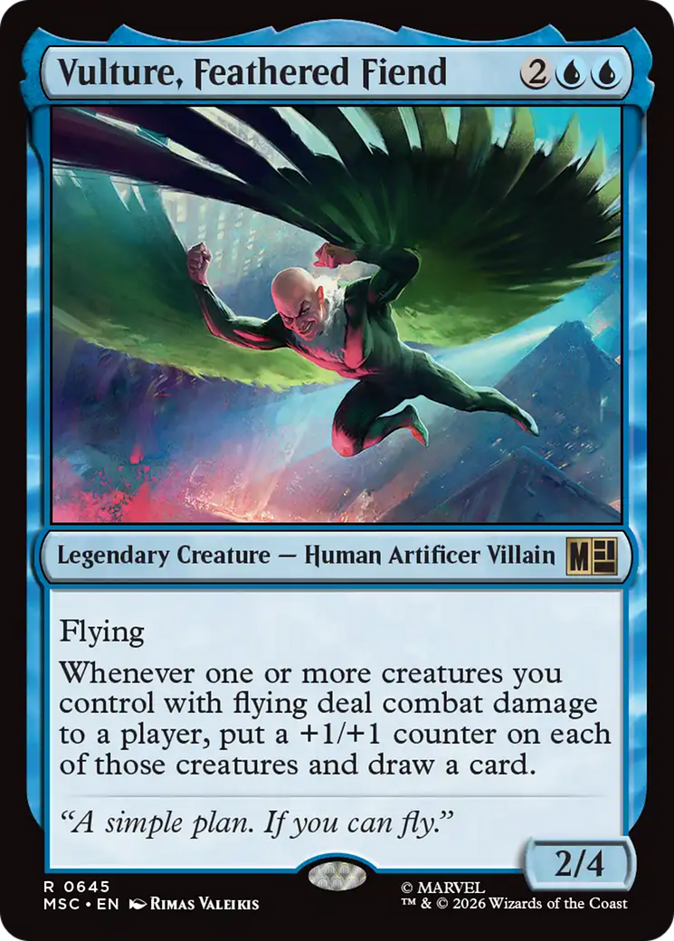 Vulture, Feathered Fiend [Marvel Super Heroes Commander] | Jack's On Queen