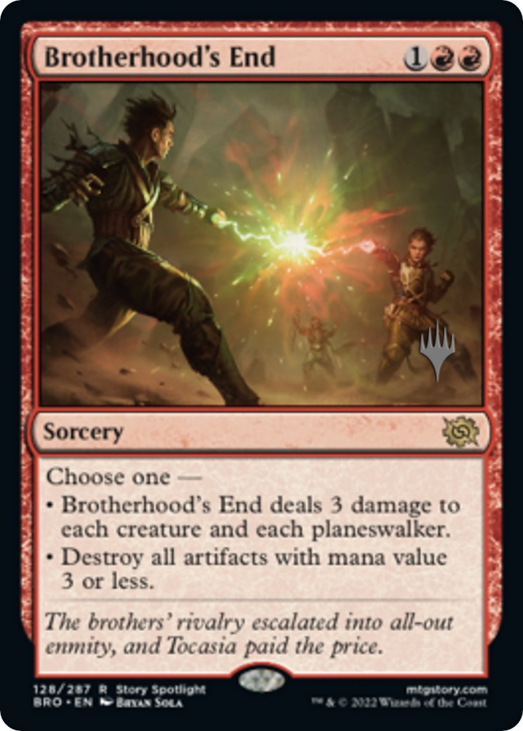 Brotherhood's End (Promo Pack) [The Brothers' War Promos] | Jack's On Queen