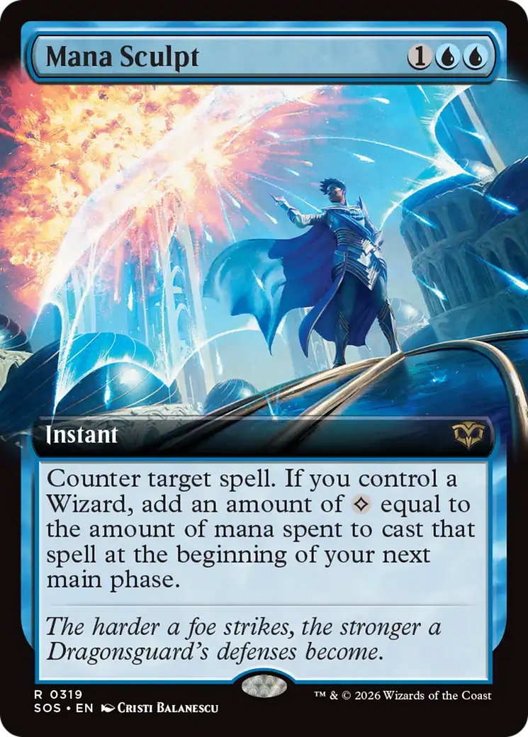 Mana Sculpt (Extended Art) [Secrets of Strixhaven] | Jack's On Queen
