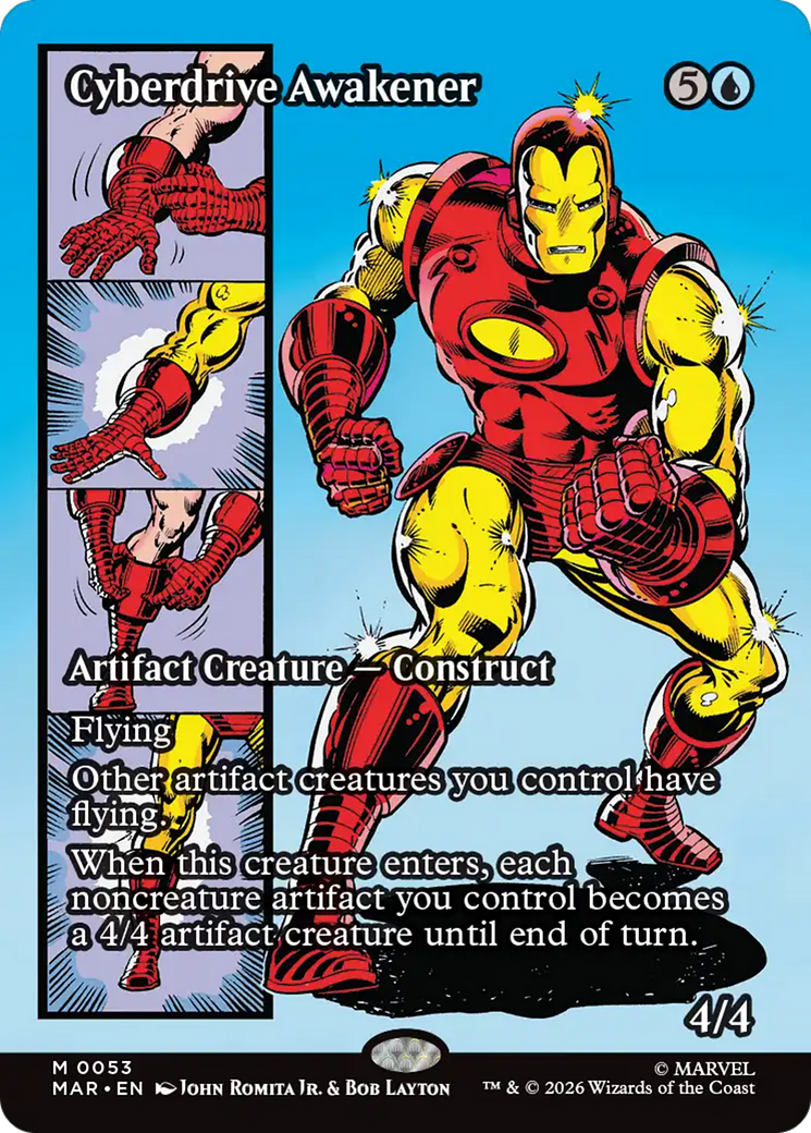 Cyberdrive Awakener (Borderless) [Marvel Universe: Eternal-Legal] | Jack's On Queen
