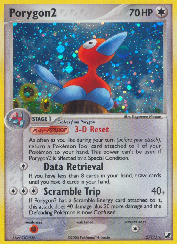 Porygon2 (12/115) [EX: Unseen Forces] | Jack's On Queen