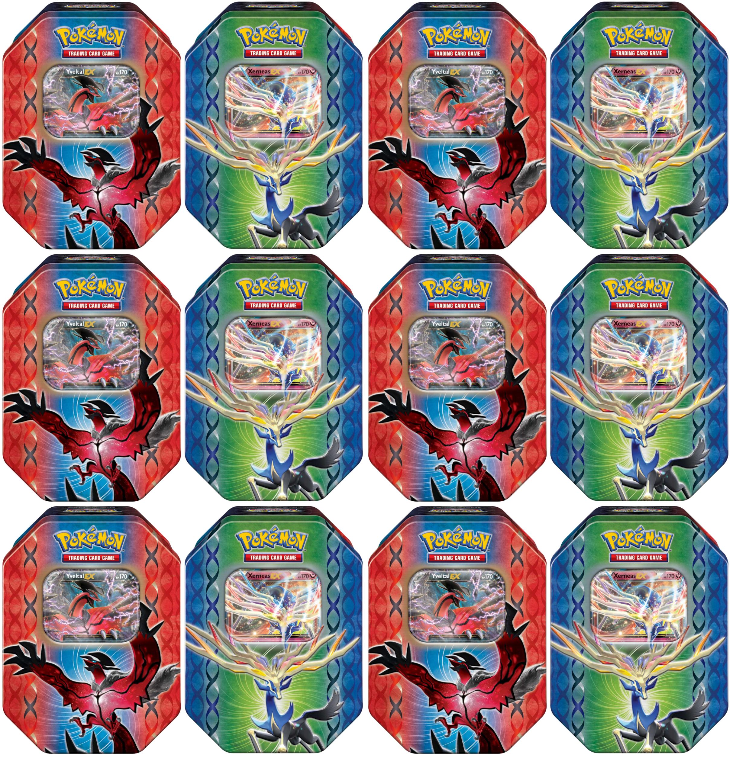 Legends of Kalos Collector's Tins Display | Jack's On Queen