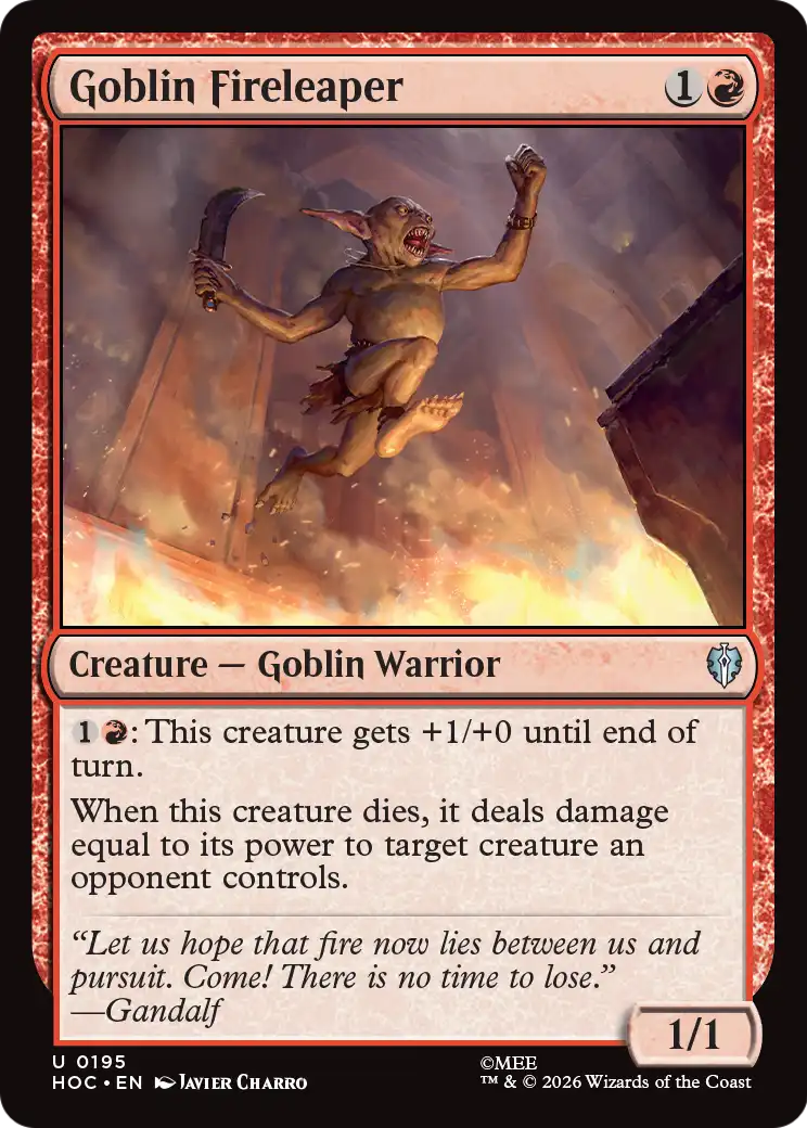 Goblin Fireleaper [The Hobbit: Eternal-Legal] | Jack's On Queen