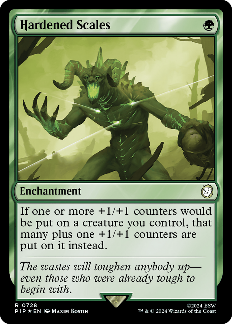 Hardened Scales (Surge Foil) [Fallout] | Jack's On Queen