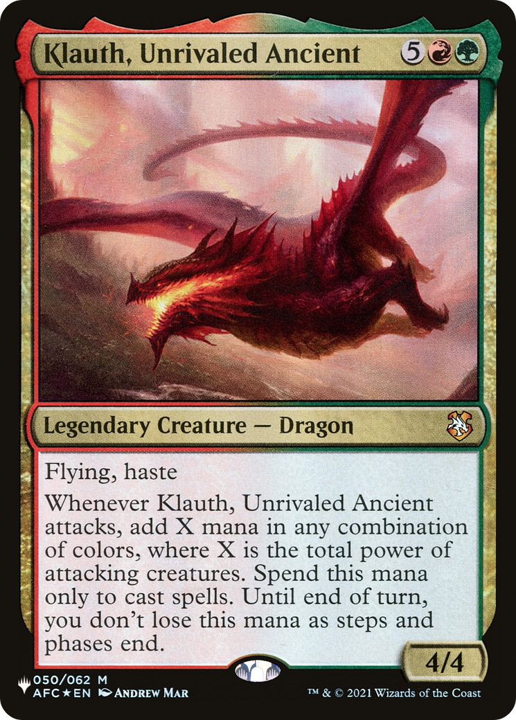 Klauth, Unrivaled Ancient [The List] | Jack's On Queen