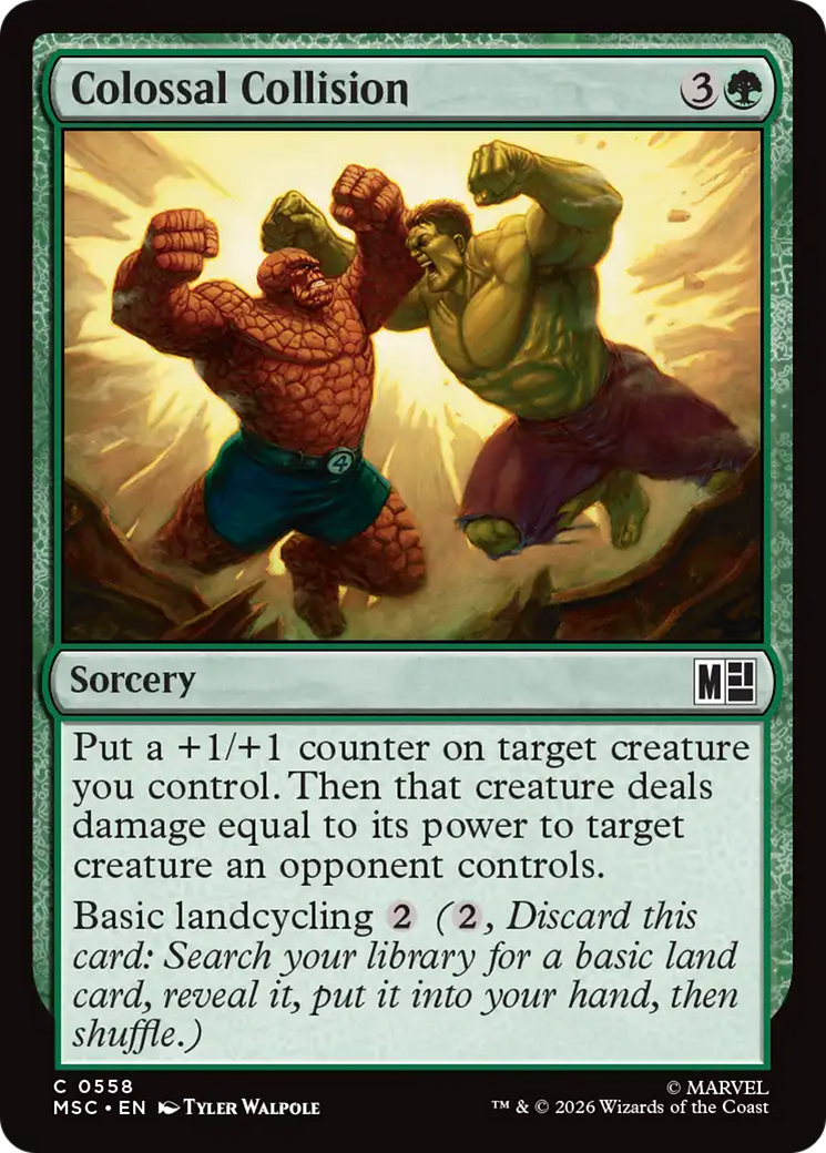Colossal Collision [Marvel Super Heroes Commander] | Jack's On Queen