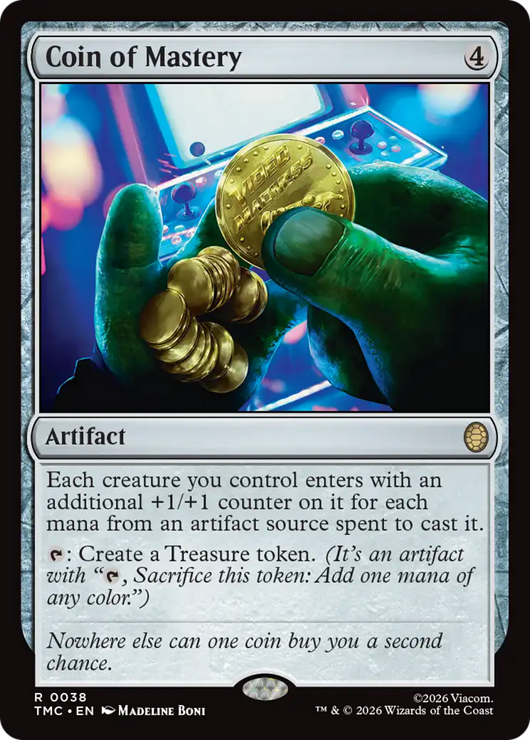 Coin of Mastery [Teenage Mutant Ninja Turtles Commander] | Jack's On Queen