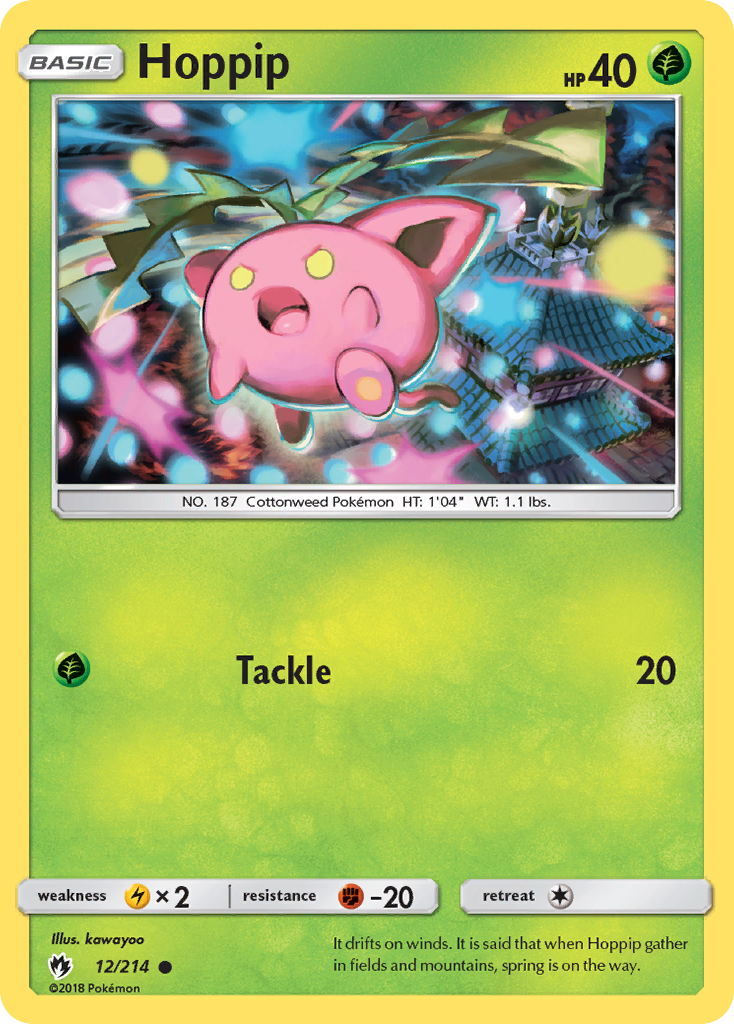 Hoppip (12/214) [Sun & Moon: Lost Thunder] | Jack's On Queen