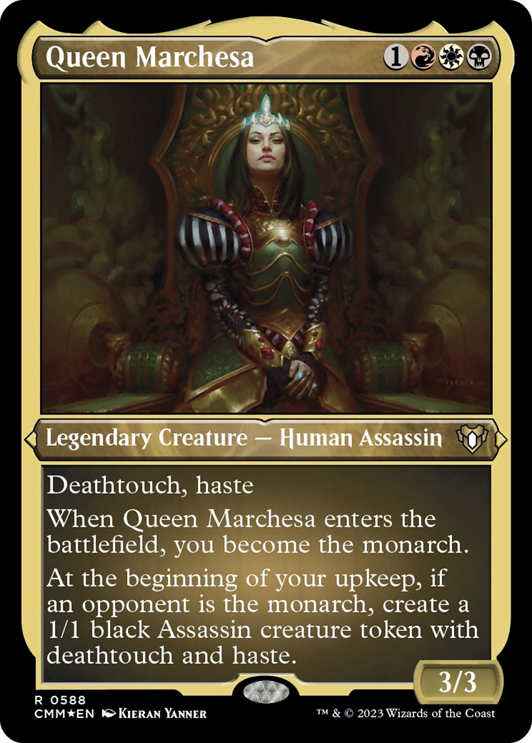 Queen Marchesa (Foil Etched) [Commander Masters] | Jack's On Queen