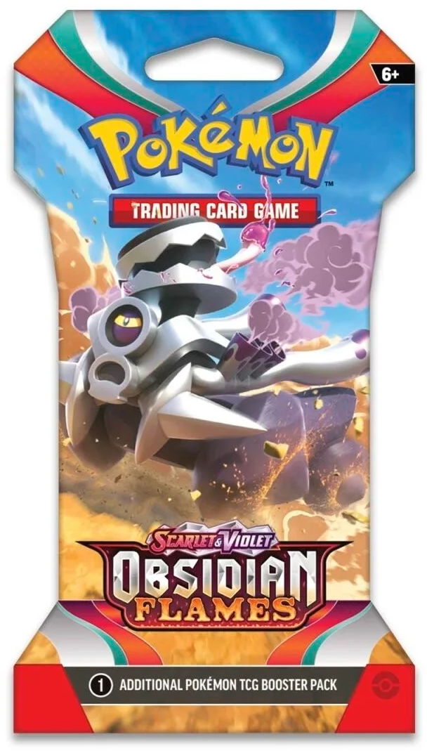 Scarlet & Violet: Obsidian Flames - Sleeved Booster Pack | Jack's On Queen