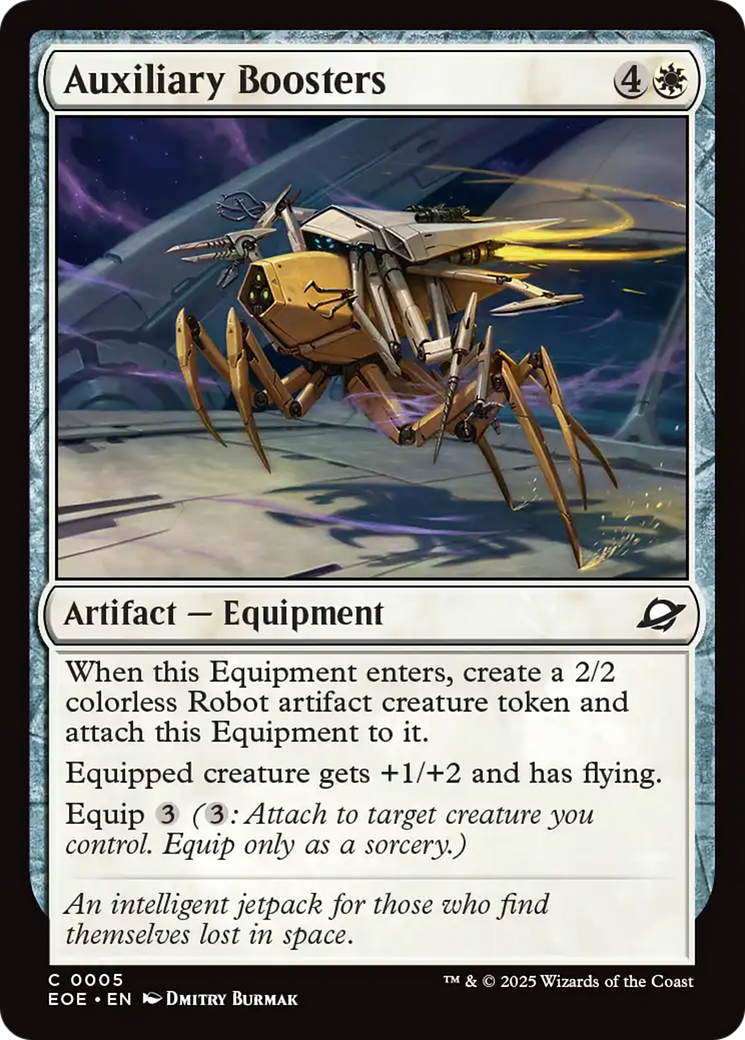 Auxiliary Boosters [Edge of Eternities] | Jack's On Queen