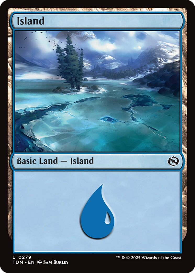 Island (0279) [Tarkir: Dragonstorm] | Jack's On Queen