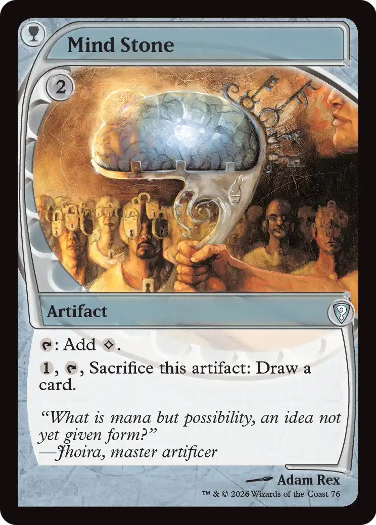 Mind Stone (Future Sight) [Mystery Booster: Commander Edition] | Jack's On Queen