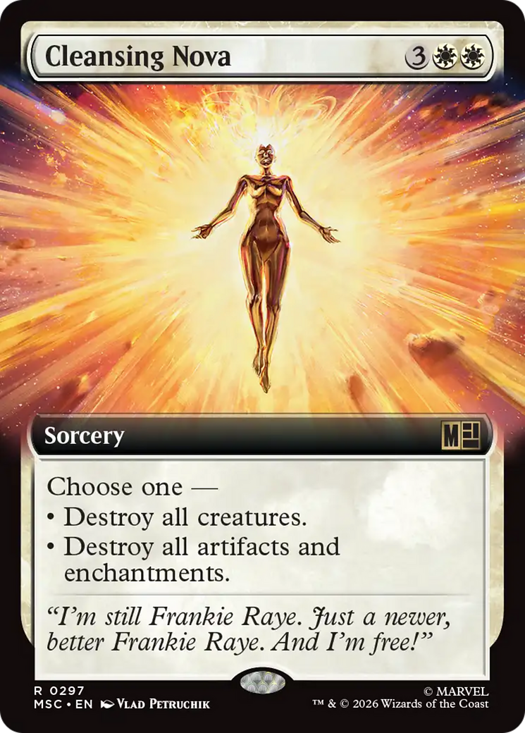 Cleansing Nova (Extended Art) [Marvel Super Heroes Commander] | Jack's On Queen