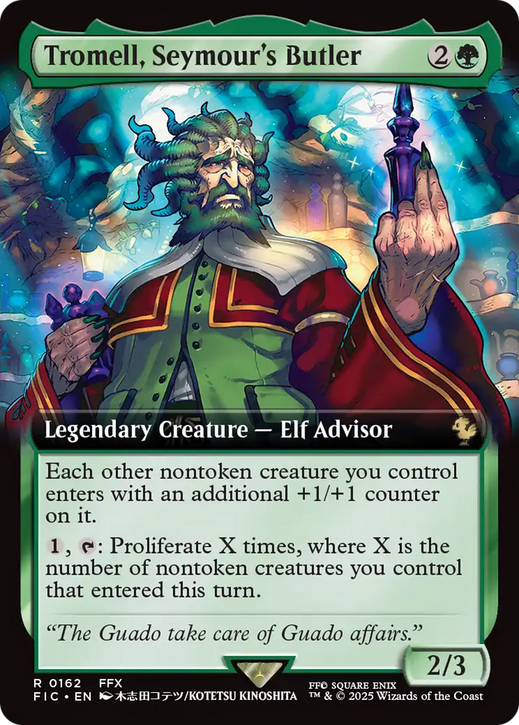 Tromell, Seymour's Butler (Extended Art) [FINAL FANTASY Commander] | Jack's On Queen