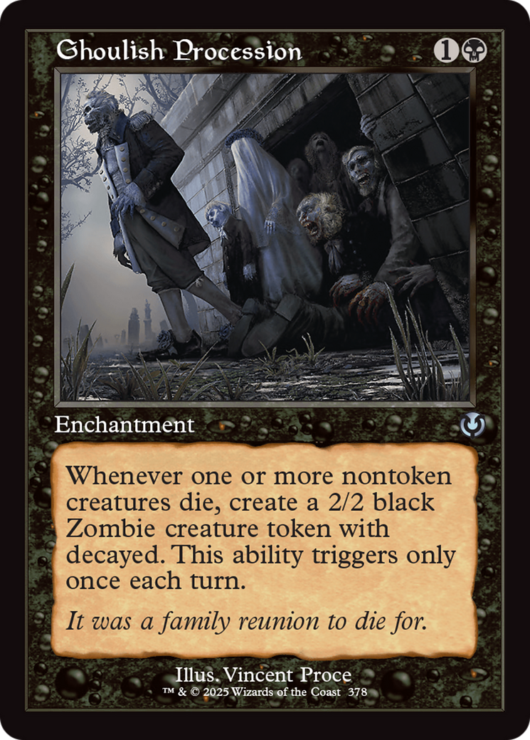 Ghoulish Procession (Retro Frame) [Innistrad Remastered] | Jack's On Queen