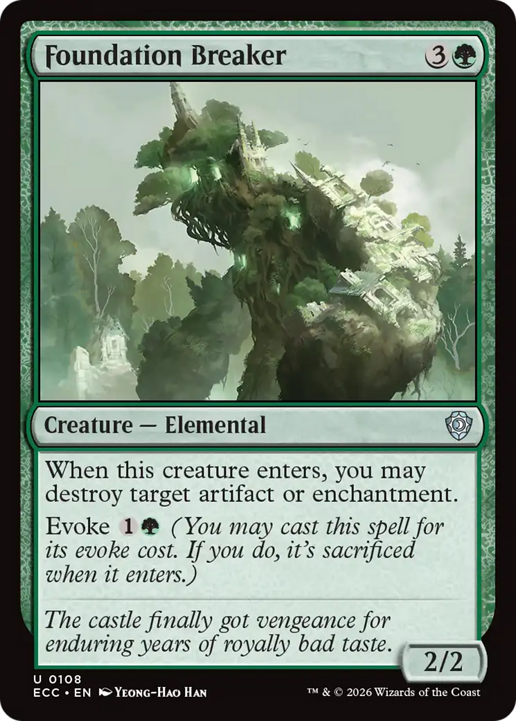 Foundation Breaker [Lorwyn Eclipsed Commander] | Jack's On Queen