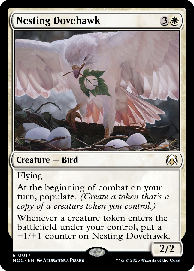 Nesting Dovehawk [March of the Machine Commander] | Jack's On Queen