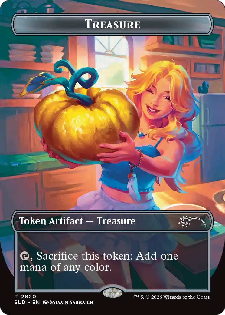 Treasure Token (2820) [Secret Lair Drop Series] | Jack's On Queen