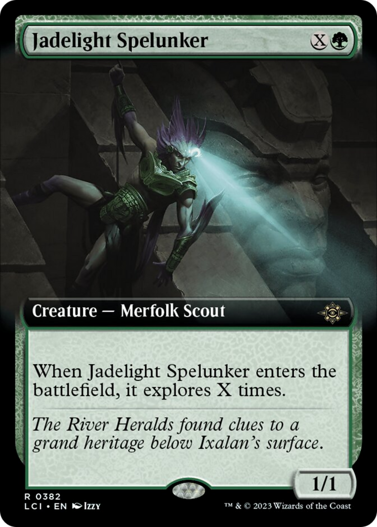 Jadelight Spelunker (Extended Art) [The Lost Caverns of Ixalan] | Jack's On Queen