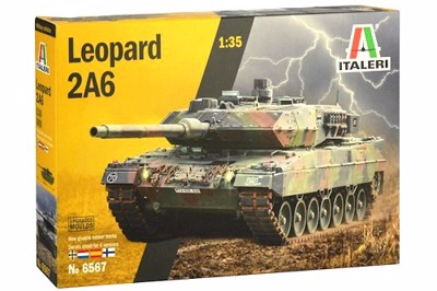 098-6567 1:35 LEOPARD 2A6 Italeri | Jack's On Queen