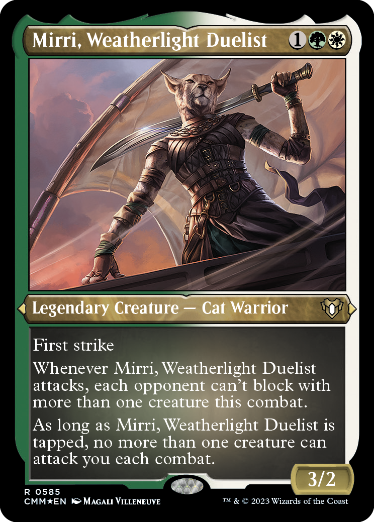 Mirri, Weatherlight Duelist (Foil Etched) [Commander Masters] | Jack's On Queen