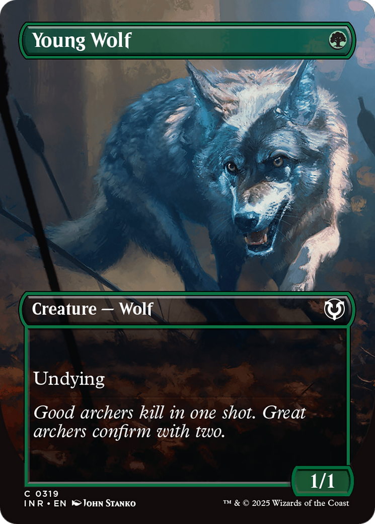 Young Wolf (Borderless) [Innistrad Remastered] | Jack's On Queen