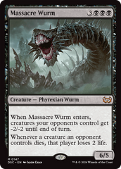 Massacre Wurm [Duskmourn: House of Horror Commander] | Jack's On Queen