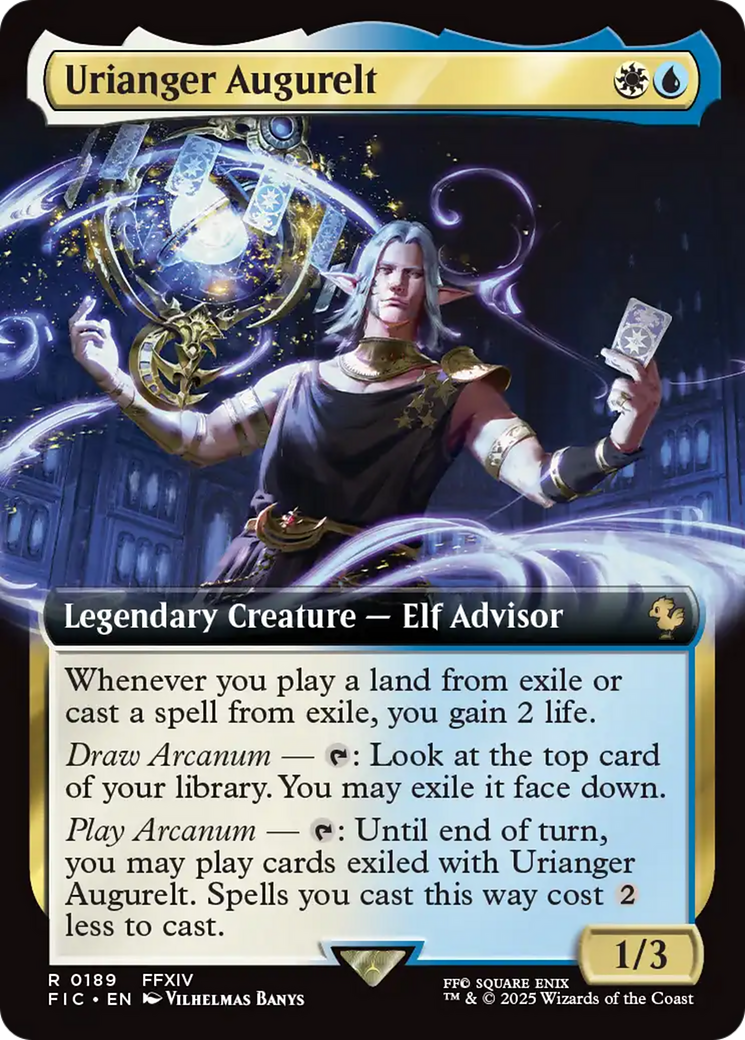 Urianger Augurelt (Extended Art) [FINAL FANTASY Commander] | Jack's On Queen