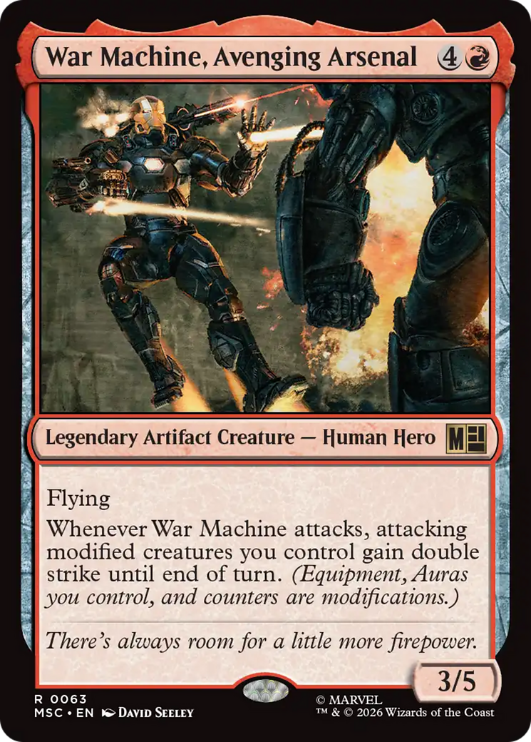 War Machine, Avenging Arsenal [Marvel Super Heroes Commander] | Jack's On Queen