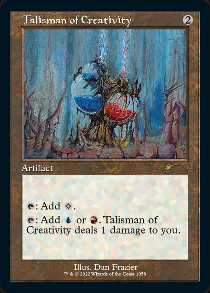 Talisman of Creativity (Foil Etched) [Secret Lair Drop Series] | Jack's On Queen