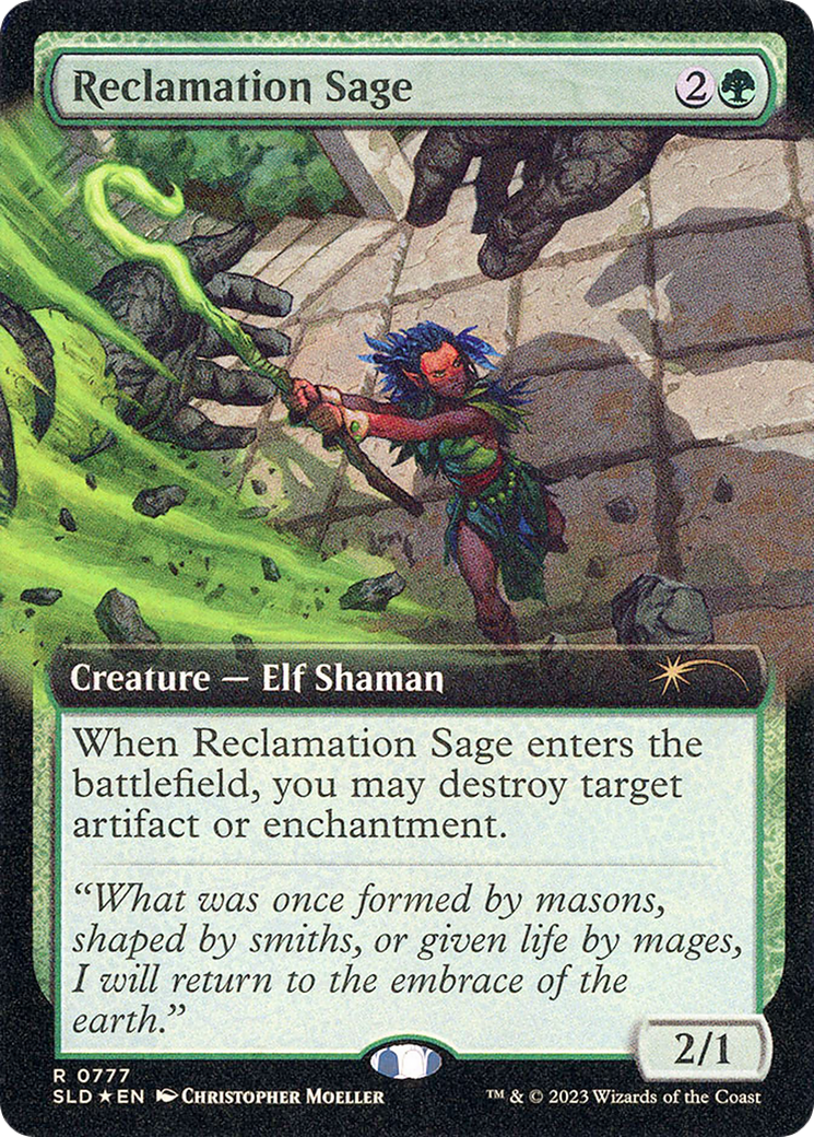 Reclamation Sage (Extended Art) [Secret Lair Drop Series] | Jack's On Queen