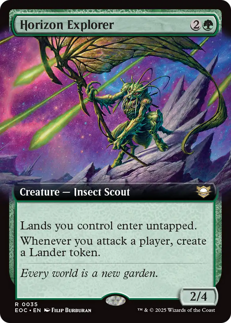 Horizon Explorer (Extended Art) [Edge of Eternities Commander] | Jack's On Queen
