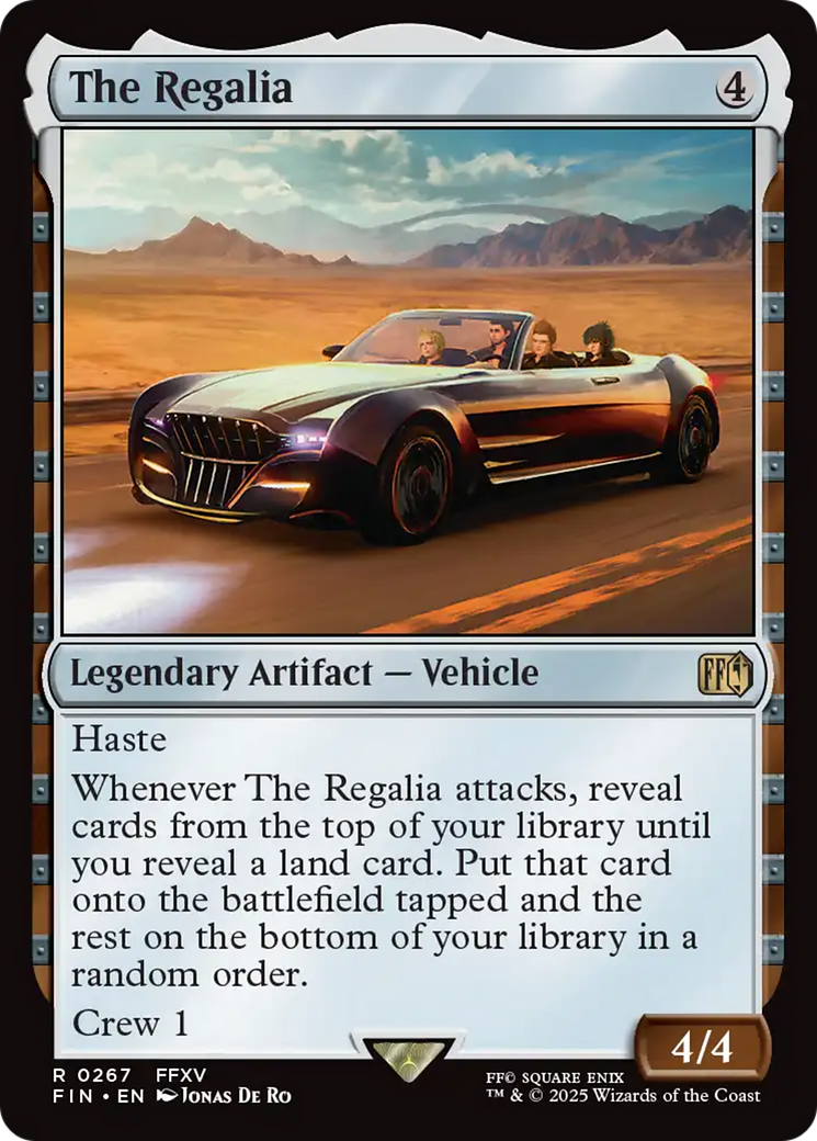 The Regalia [FINAL FANTASY] | Jack's On Queen