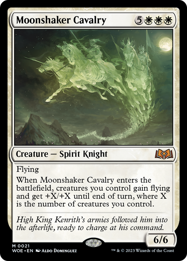 Moonshaker Cavalry [Wilds of Eldraine] | Jack's On Queen