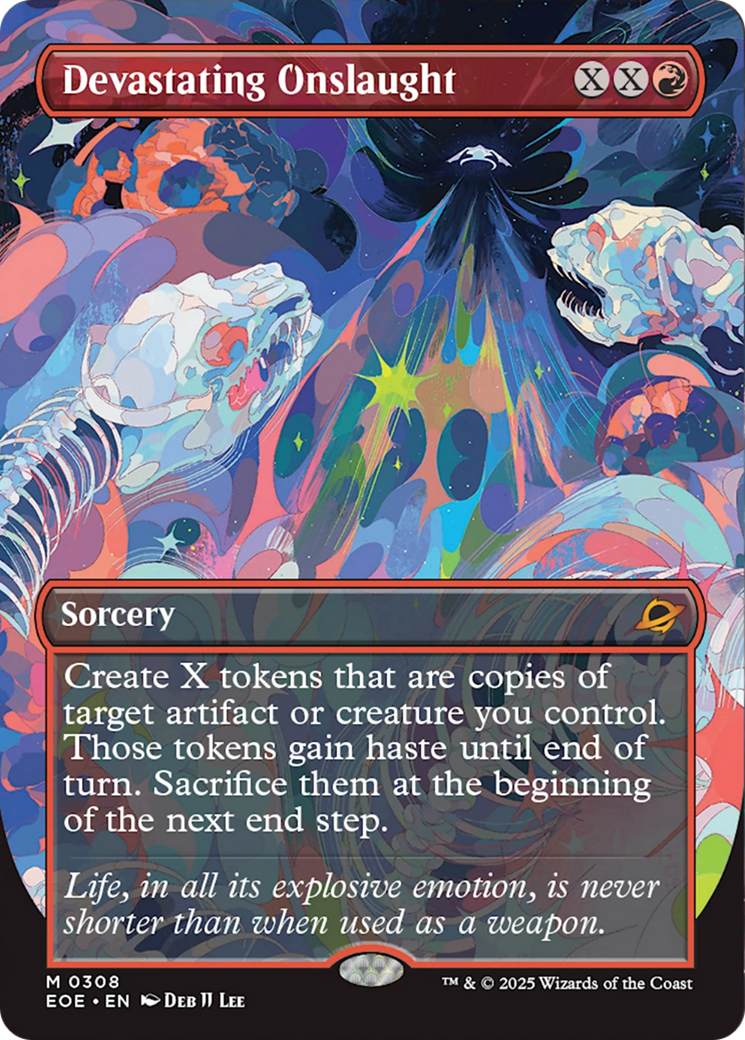 Devastating Onslaught (Borderless) [Edge of Eternities] | Jack's On Queen