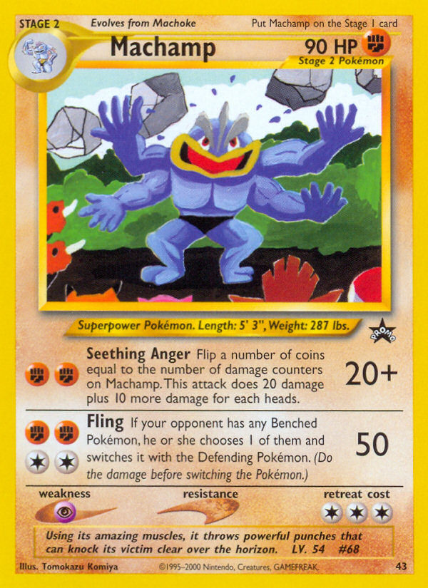 Machamp (43) [Wizards of the Coast: Black Star Promos] | Jack's On Queen