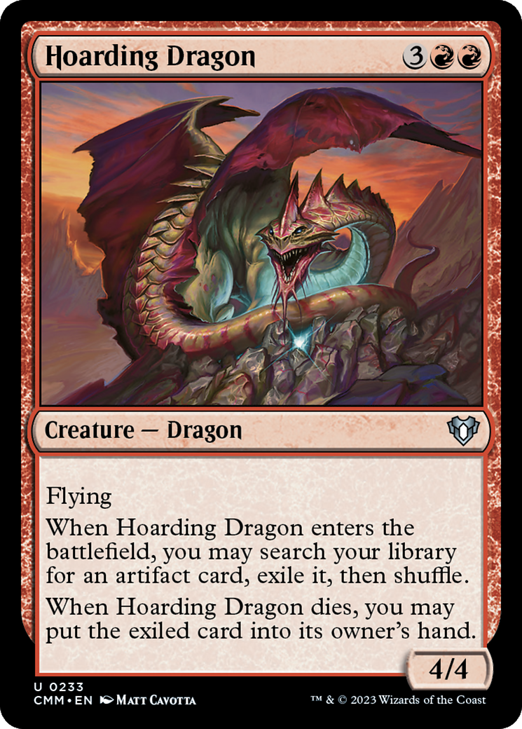 Hoarding Dragon [Commander Masters] | Jack's On Queen