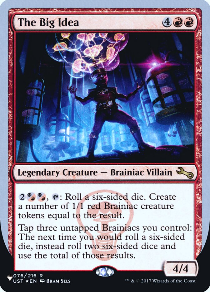 The Big Idea (Unfinity Foil Edition) [The List] | Jack's On Queen