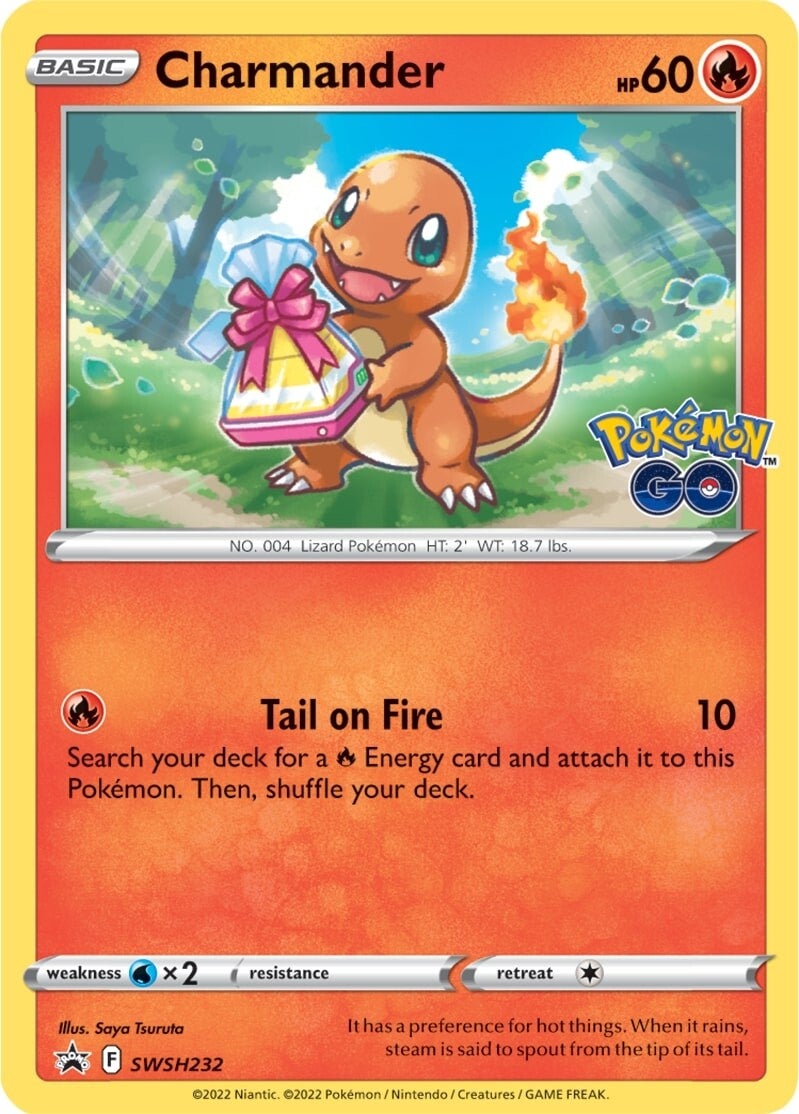 Charmander (SWSH232) [Sword & Shield: Black Star Promos] | Jack's On Queen