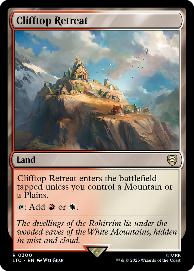 Clifftop Retreat [The Lord of the Rings: Tales of Middle-Earth Commander] | Jack's On Queen