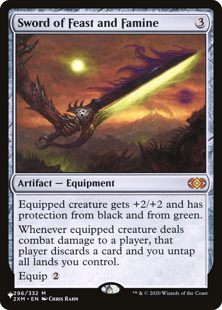 Sword of Feast and Famine [The List] | Jack's On Queen