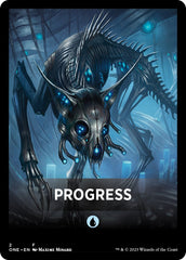 Progress Theme Card [Phyrexia: All Will Be One Tokens] | Jack's On Queen